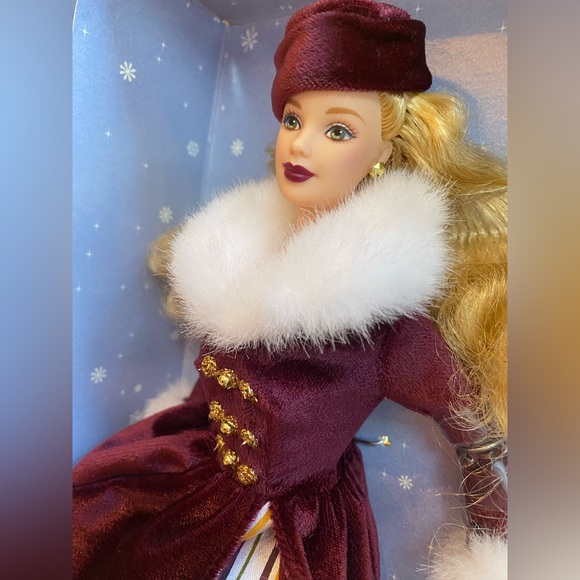 Brand New Special Edition Victorian Ice Skater Barbie Doll Mattel - Picture 15 of 16